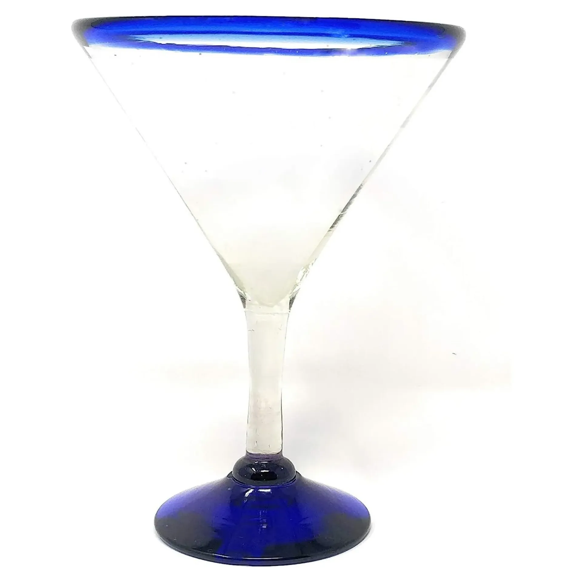Mexican Margarita Glass Blue Rim 400mL