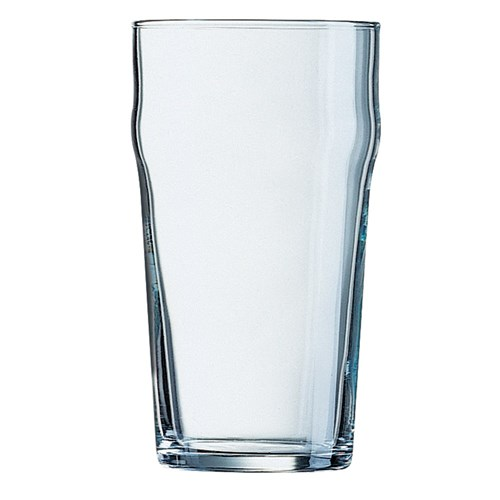 [G9881] Arcoroc Nonic Beer Glass Pint 570ml - Tempered/Certified/Nucleated
