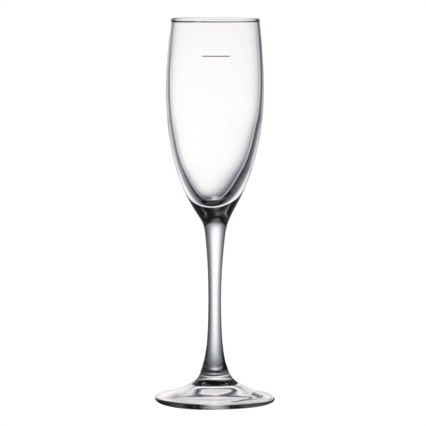 [V4506] Arcoroc Breeze Flute 160ml W/Pour-Guide @125ml - Tempered
