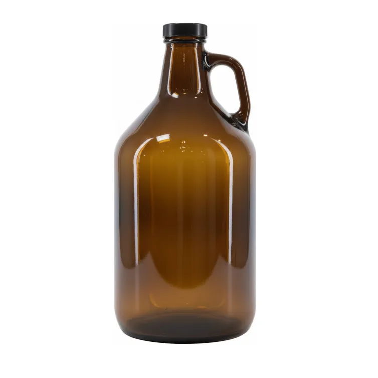 [TG32GA] Amber Glass Squealer Bottle 946mL